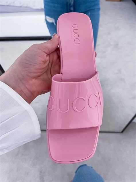 fake gucci jelly sandals|gucci clogs dupe.